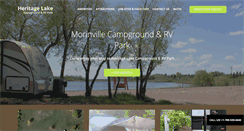 Desktop Screenshot of morinvillervpark.com