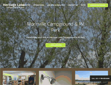 Tablet Screenshot of morinvillervpark.com